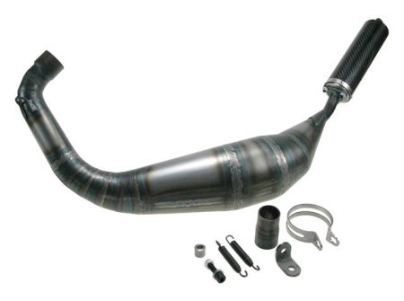 Pot d'échappement VOCA Racing 80-90cc, Minarelli AM6 Pot d'échappement VOCA Racing 80-90cc, Minarelli AM6