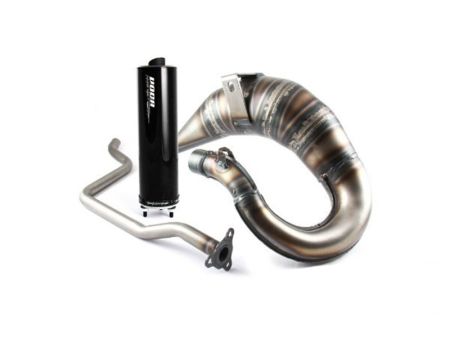 Pot d'échappement VOCA Rookie cross 50/70cc, silencieux noir, Yamaha DT50 / MBK X-Limit Pot d'échappement VOCA Rookie cross 50/70cc, silencieux noir, Yamaha DT50 / MBK X-Limit