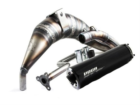 Auspuff Voca Cross Rookie 50/70cc schwarz Beta RRT / RK6 Auspuff Voca Cross Rookie 50/70cc schwarz Beta RRT / RK6