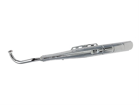Pot d'échappement Ø22 mm (2 pièces vissées), original Puch X30 NS/NL 2 vitesse manuelles Pot d'échappement Ø22 mm (2 pièces vissées), original Puch X30 NS/NL 2 vitesse manuelles