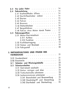 Betriebsanleitung Puch X30 Velux Automatik (Modell mit Starrgabel)