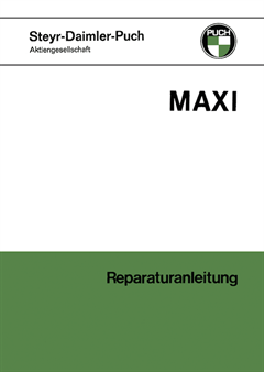 Reparaturanleitung Puch Maxi Reparaturanleitung Puch Maxi