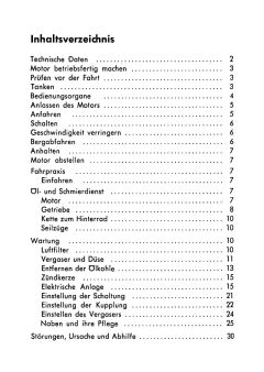 Betriebsanleitung Sachs 50 Dreigang