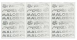 Aufkleberset Malossi chrom Aufkleberset Malossi chrom