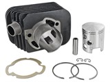 Zylinderkit DR 43mm Guss, Kolbenbolzen 10mm, Piaggio Ciao/SI Zylinderkit DR 43mm Guss, Kolbenbolzen 10mm, Piaggio Ciao/SI