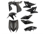 Verkleidungskit Replay 8-teilig MBK Nitro/Yamaha Aerox schwarz met,