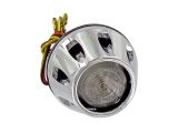 Rücklicht Custom chrom LED 12V 2/1W CE Rücklicht Custom chrom LED 12V 2/1W CE