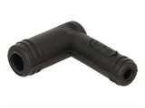 Kerzenstecker RMS, Silikon, 90°, schwarz Kerzenstecker RMS, Silikon, 90°, schwarz