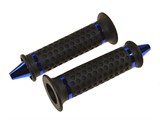Lenkergriffe spitz blau/schwarz Lenkergriffe spitz blau/schwarz
