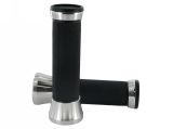Lenkergriffe STR8 CNC, schwarz / aluminium Lenkergriffe STR8 CNC, schwarz / aluminium