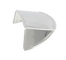 Lampenspoiler chrom für Lampe 4-eckig Lampenspoiler chrom für Lampe 4-eckig