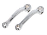Tretkurbeln gute Qualität «146 mm» chrom, universal Tretkurbeln gute Qualität «146 mm» chrom, universal
