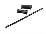 Fussrasterachse mit Gummis Puch Maxi od. Universal Fussrasterachse mit Gummis Puch Maxi od. Universal