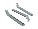 Pneuhebel 150mm gekröpft, 3 Stk. für Mofa Speichenräder Pneuhebel 150mm gekröpft, 3 Stk. für Mofa Speichenräder