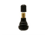 Valve tubeless droite 33mm, noir, pour jante alu Valve tubeless droite 33mm, noir, pour jante alu