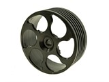 Kupplungsglocke CNC, Stahl schwarz, Piaggio Ciao, SI, Bravo Vario Kupplungsglocke CNC, Stahl schwarz, Piaggio Ciao, SI, Bravo Vario