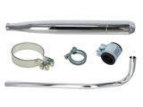 Auspuff Sachs 503 2AL/2BL chrom,Tuning Ø28mm Auspuff Sachs 503 2AL/2BL chrom,Tuning Ø28mm