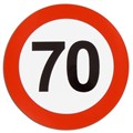 Aufkleber, 70km/h Aufkleber, 70km/h