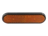 Rückstrahler oval/orange CE zum schrauben Rückstrahler oval/orange CE zum schrauben