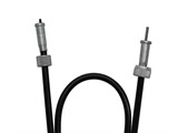 Tachokabel CEV / Veglia, 76cm 2 x geschraubt, schwarz Tachokabel CEV / Veglia, 76cm 2 x geschraubt, schwarz