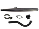 Resonanz-Auspuff 28mm schwarz, Puch Maxi / Puch X-30 Resonanz-Auspuff 28mm schwarz, Puch Maxi / Puch X-30