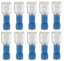 Kabelstecker, Überwurf 6.3mm, 10Stk. Kabelstecker, Überwurf 6.3mm, 10Stk.