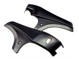 Seitenschutzset schwarz matt Tomos (Paar) Seitenschutzset schwarz matt Tomos (Paar)