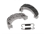 Bremsbacken Akoa Racing geschlitzt, Piaggio vorne, für Alurad «105x20mm» Bremsbacken Akoa Racing geschlitzt, Piaggio vorne, für Alurad «105x20mm»