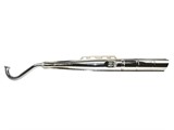Auspuff Puch 2-Teiler 22mm mit CH-Nummer und Logo Auspuff Puch 2-Teiler 22mm mit CH-Nummer und Logo
