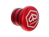 Tankdeckel "rot" alu Piaggio Ciao rund (Piaggio Logo) Tankdeckel "rot" alu Piaggio Ciao rund (Piaggio Logo)