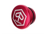 Tankdeckel Alu rot Piaggio Si Tankdeckel Alu rot Piaggio Si