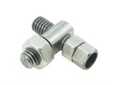 Stellschraube mit Befestigungsschraube M6x10 mm