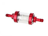 Benzinfilter rot Alu