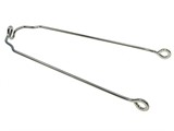 Schutzblechstrebe universal 305mm Chrom (17")