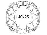 Bremsbacken Hinten Piaggio 140 x 25 mm Bremsbacken Hinten Piaggio 140 x 25 mm