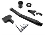 Verstärkungsstrebe MCRFR Aluminium CNC, schwarz beschichtet, Piaggio Ciao SC / PX Verstärkungsstrebe MCRFR Aluminium CNC, schwarz beschichtet, Piaggio Ciao SC / PX