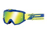 Crossbrille ProGrip 3201 FL Atzaki Blau / Gelb - Gelb verspiegelt Crossbrille ProGrip 3201 FL Atzaki Blau / Gelb - Gelb verspiegelt