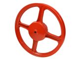 Hinterrad, Gussfelge rot Piaggio Ciao, SI
