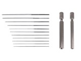 Düsen-Reibahlen Satz, 12-teilig, 0,6 - 1,9 mm Düsen-Reibahlen Satz, 12-teilig, 0,6 - 1,9 mm