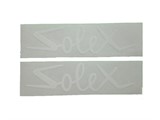 Aufkleber Solex weiss 2 Stück Aufkleber Solex weiss 2 Stück