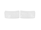 Verres de clignotant Vespa ga + dr PX/PXE125-200+T5 blanc