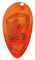 Blinkerglas vorne links orange CE