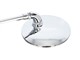 Paire de rétroviseur M8 droite Replay chrome rond 103mm, universel vélomoteurs, scooter, motos