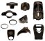 Verkleidungskit 10-teilig Aprilia Scarabeo 2006 schwarz