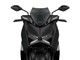 Pare-brise /saute-vent Malossi fumé foncé, Scooter Yamaha X-max 125 2023>, X-Max 300 2023>