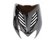 Face avant Replay Agressiv noir brillant, scooter Yamaha Aerox/MBK Nitro 50-100cc (1ère génération)