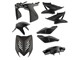 Kit carrosserie Replay NOIR 8 pièces MBK Nitro/Yamaha Aerox