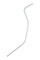 Schild-Profil Beinschutz Vespa 125-300 GTS/GTV chrom links