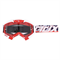 Crossbrille ADX MX, rot / weiss