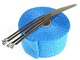 Bande isolante pour echappement bleu, rouleau 5m (largeur 50.8mm (2"))